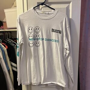 24seven Dance Tour 22-23 White Long Sleeve Shirt
